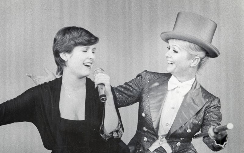Carrie Fisher și Debbie Reynolds