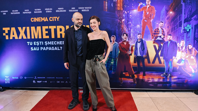 Regizorul Bogdan Theodor Olteanu şi actriţa Ioana Bugarin