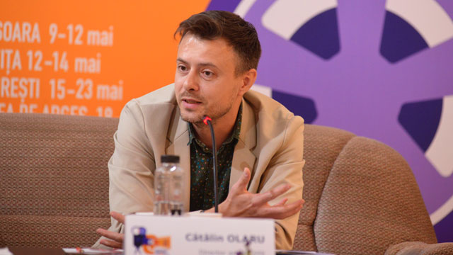 Cătălin Olaru, critic de film și director artistic al Festivalului