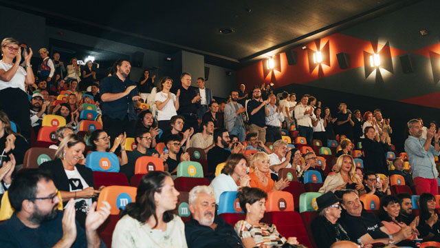 Imagine de la premiera filmului, din Bucureşti