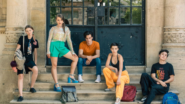 De la stânga, la dreapta: Alexia Galeș, Ana Toda, Ștefan Iancu, Karina Jianu, Dragoș Prundeanu