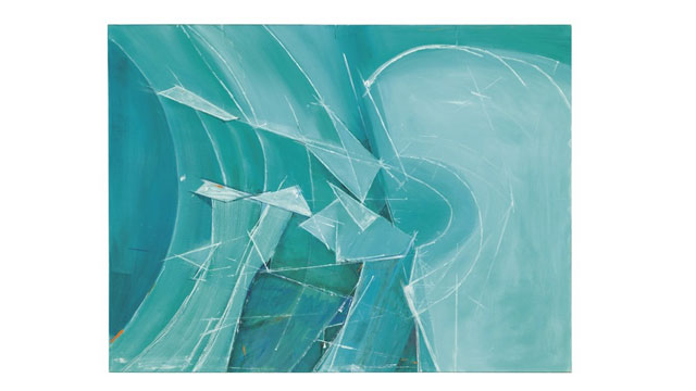 Wilhelmina Barns-Graham: Variations on a Theme (Splintered Ice No. 2), 1987, foto: artnet.com
