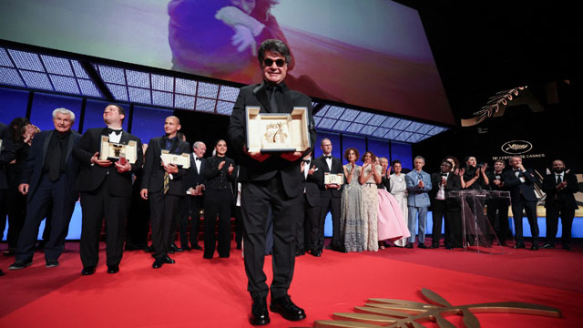 Regizorul Jafar Panahi, la Cannes, 2025